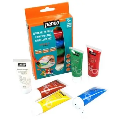 Kit découverte Primacolor 6 tubes 20 ml - Pébéo Prix Cassé