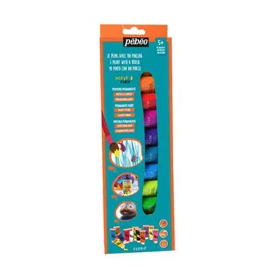 Kit découverte Acrylcolor 12 tubes 20 ml - Pébéo Commande En Gros
