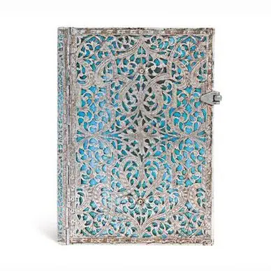 Carnet ligné Le jardin du Paradis 13 x 18 cm 120 g/m² 240 p - Paperblanks Populaire