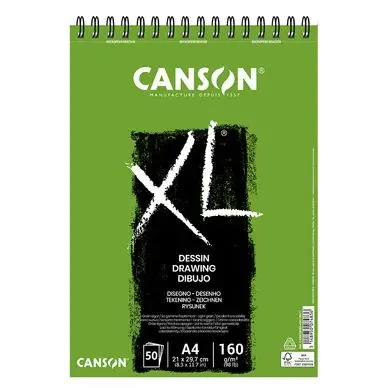 Bloc de papier XL dessin 160 g/m² 50 feuilles - Canson Meilleur Prix
