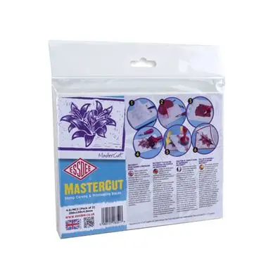 Gomme à graver extra tendre 4 mm - 2 pcs - ESSDEE Jusqu'à Épuisement Des Stocks