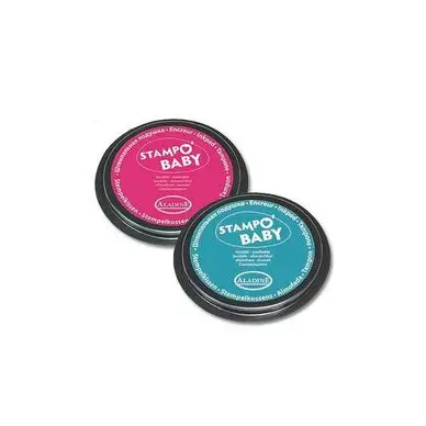 Populaire Encreur Stampo'Baby Rose et Turquoise - Aladine