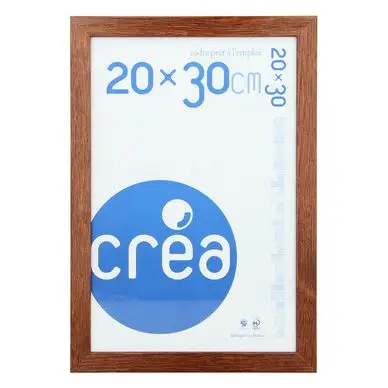 Retour Gratuit Cadre en bois Gaëlle 20 Teck - Créa
