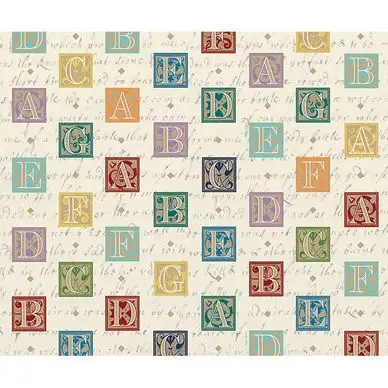 Papier Italien 50 x 70 cm 85 g/m² Alphabet - Esprit Papier Acheter Direct