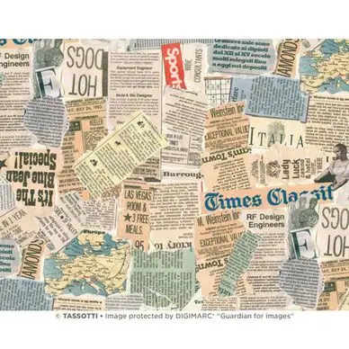 Papier Italien 50 x 70 cm 85 g/m² Journal - Esprit Papier Acheter Direct