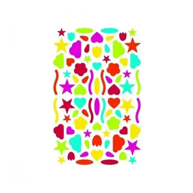 Gommettes Initial multiformes x 4 planches - Maildor Authentique