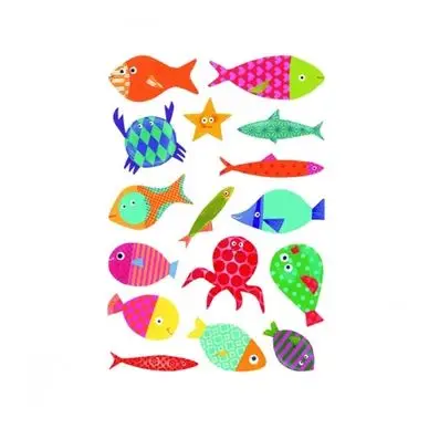 Gommettes Baby poissons - Maildor Livraison Express