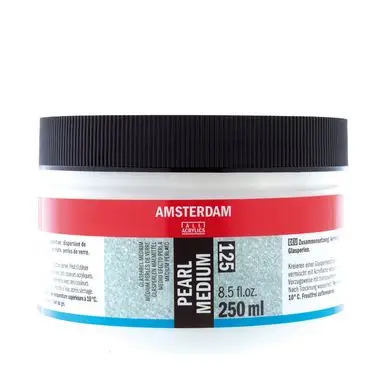 Bon Marché Médium acrylique 125 perles de verre 250 ml - Talens