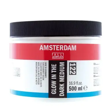Super Prix Médium acrylique phosphorescent 122 - 500 ml - Talens