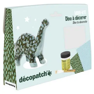 Bon Plan Dinosaure en papier mâché - Mini kit - Décopatch