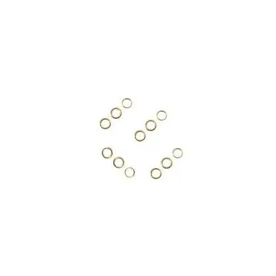 Acheter Direct Anneau doré ø 7 mm - 25 pièces - Rayher