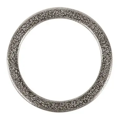 Acheter Direct Anneau plat en métal argent ø 37 mm - Rayher