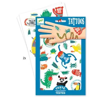 Commander Vite Tatouages museaux - Djeco