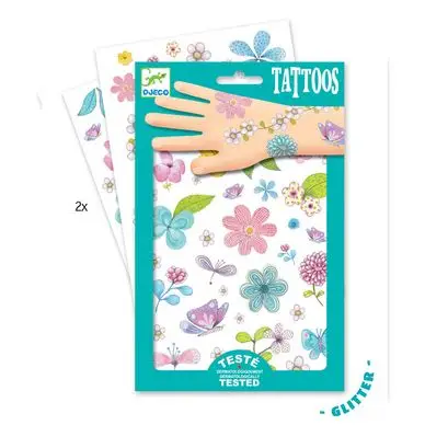 Tatouages belles des champs - Djeco Expédition Rapide
