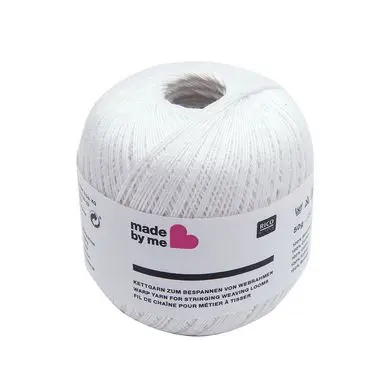 Fil de chaîne blanc 50g - Rico Design Satisfait Ou Remboursé