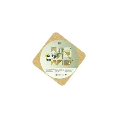 Plaque de liège carré 10 cm - ep. 6mm - par 4 - Rico Design Remise