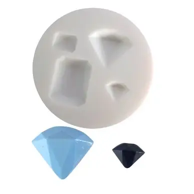 Moule en silicone thème pierre précieuse - DTM Retour Gratuit