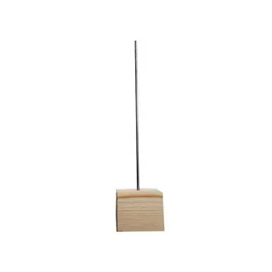 Socle en bois tige métal - 7 x 7 x 30 cm - Artemio Expédié Aujourd'hui
