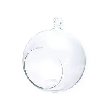 Boule en verre Ouverte Ø 8 cm - Graine Créative Livraison Express