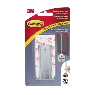 Bon Marché Accroche taleau adhésive tête clou - 2 pcs - 2,2 kg - 3M