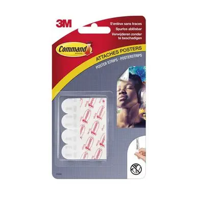 Meilleur Prix Attache poster adhésive - 12 pcs - 3M
