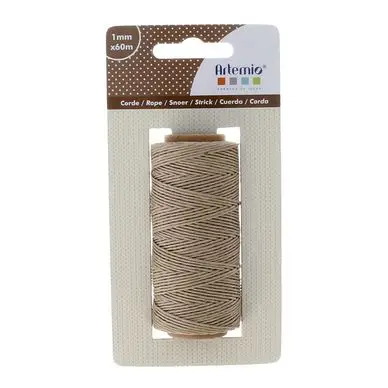 Paiement Sécurisé Ficelle 1 mm x 60 m - Artemio