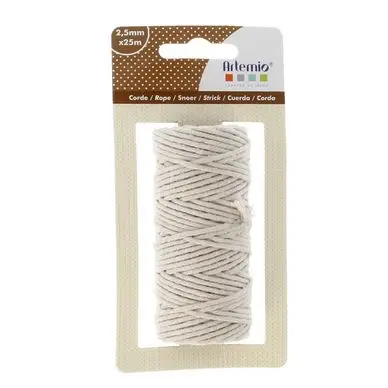 Coton macramé 2,5 mm x 25 m - Artemio Super Prix