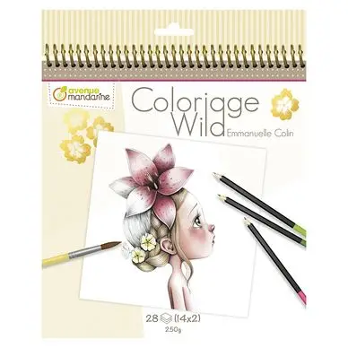 Carnet de coloriage Collector par Emmanuelle Colin - Avenue Mandarine Achat Immédiat