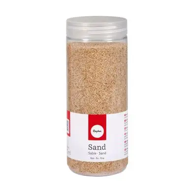Sable fin beige 0,1 à 0,5 mm - 475 ml - Rayher Vente Flash