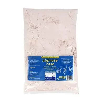 Alginate rose à prise rapide 400 g - Esprit Composite Paiement Sécurisé