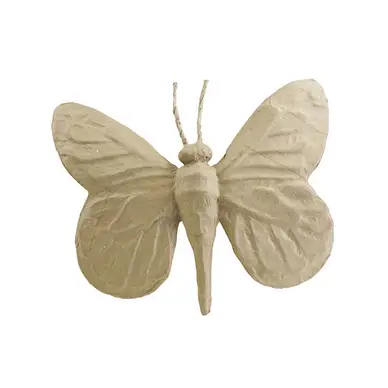 Papillon en papier mâché 25 x 19 cm - Décopatch Prix Bas