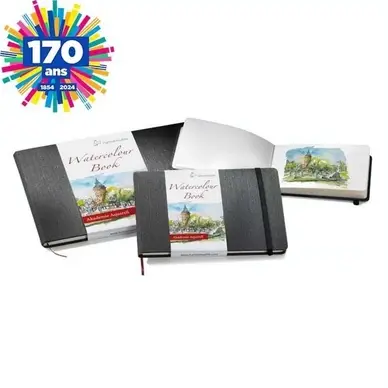 Livre de papier aquarelle Watercolour Book 200 g/m² - 30 pages Paysage - Hahnemühle Commander Maintenant