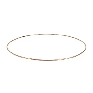 Carcasse d'abat-jour Cercle nu Ø 35 cm Cuivré - Fil Cuivré (Le) Marque