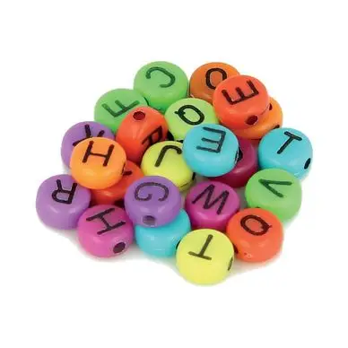 Livraison Express Perles alphabet vif 7 mm x 300 pcs - Artemio