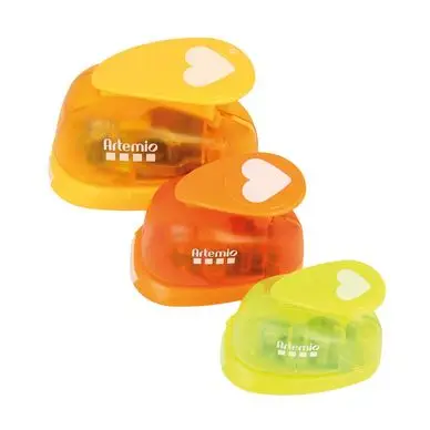Prix Promo Perforatrice cœur x 3 pcs - Artemio