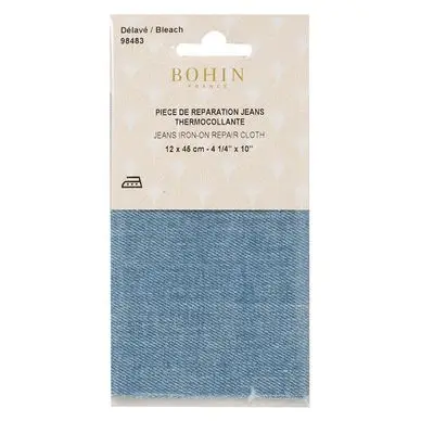 Acheter Direct Pièce de réparation Percale thermocollante jean Clair - Bohin