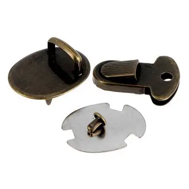 Marque Fermoir sacoche 14 mm Bronze - Bohin