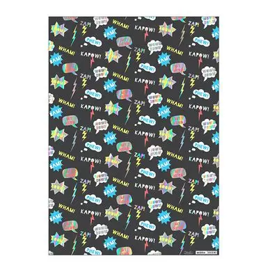Offre Spéciale Papier cadeau Wham ! Zap ! 50 x 70 cm - Meri Meri