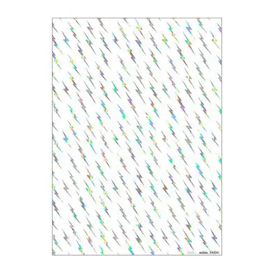 Papier cadeau éclairs 50 x 70 cm - Meri Meri Nouveauté