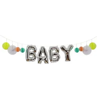 Guirlande ballons Baby - Meri Meri Prix Bas