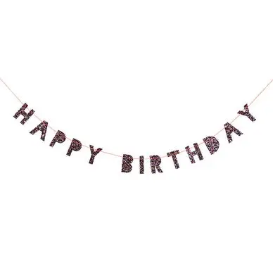 Guirlande Happy Birthday - Meri Meri Populaire