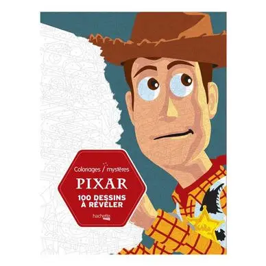 Paiement Sécurisé Coloriages mystères Pixar 100 Dessins à révéler - Hachette