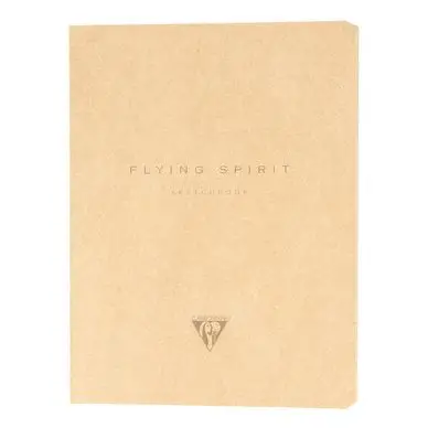 Dernière Chance Carnet de dessin Flying Spirit kraft 90 g/m² - Clairefontaine