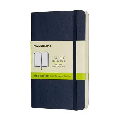 Carnet blanc souple Saphir 9 x 14 cm - Moleskine Meilleure Vente