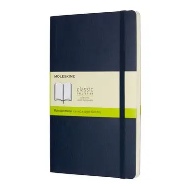 Nouveauté Carnet blanc souple Saphir 13 x 21 cm - Moleskine