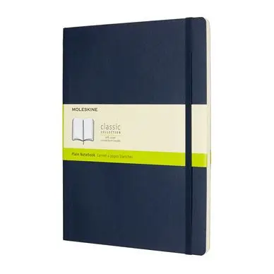 Carnet blanc souple Saphir 19 x 25 cm - Moleskine Bon Marché