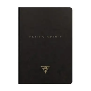 Prix Bas Carnet Flying Spirit noir 7,5 x 12 cm 48 pages Lignées 90g/m² - Clairefontaine