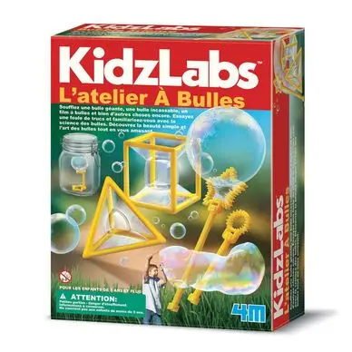 Affaire À Saisir Coffret scientifique Kidzlabs L'atelier à bulles - 4M