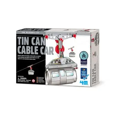 Coffret scientifique Fun Mechanics Télécabine canette - 4M Meilleur Choix