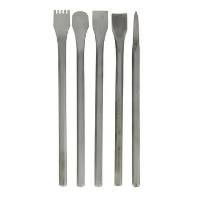 Outil de sculpture pour la pierre set U - 5 pièces - Esprit Composite Haute Qualité
